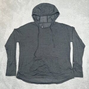 Kuhl Women's‎ Vara Hoodie Dark Heathered Gray Size Large Long Sleeve EUC